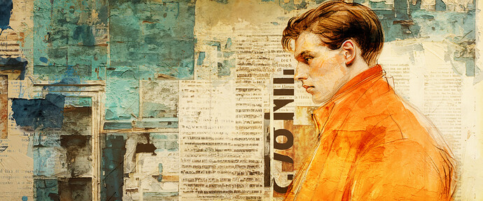echoopera_an_orange_and_white_drawing_shows_a_man_wearing_a_jac_5b7faabb-3567-4f99-81b0-461d41f856a4 copy