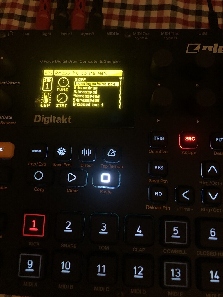 Does anyone know why this is happening and how to fix it? - Digitakt ...