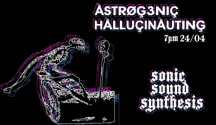 Astrogenic Hallucinauting session 210424 flyer