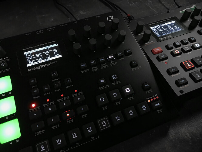 syntakt and rytm