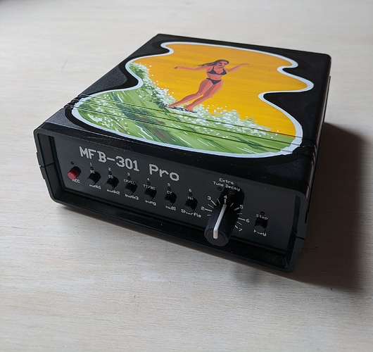 mfb301pro painted by @theeesoviet