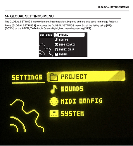 digitone problem