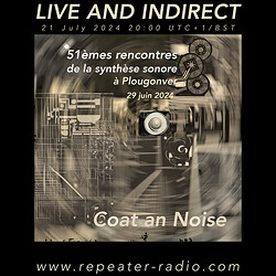 Coat an Noise July 2024 flyer square