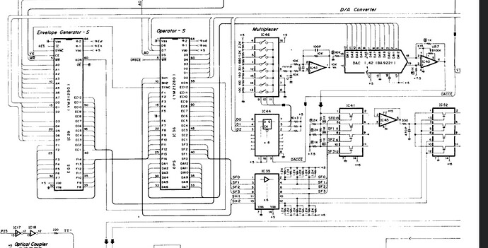 Dx7 Module DX7/DX9 schematics or service manual? - Other Gear - Elektronauts