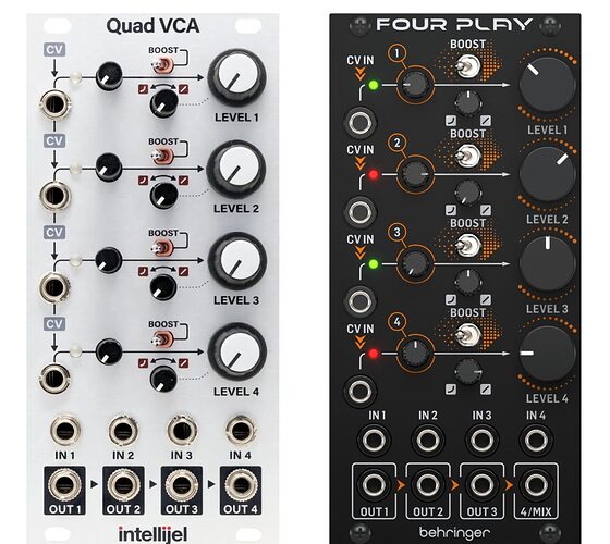 behringer-four-play-intellijel-quad-vca-knockoff-e1625166288184