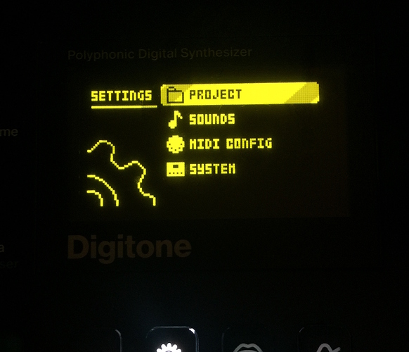 digitone problem