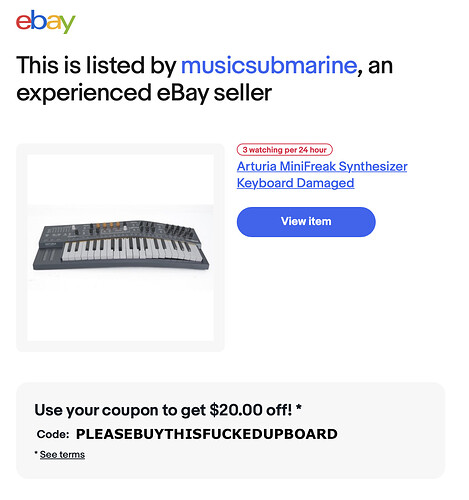 ebay code