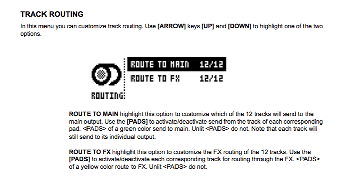 Track Routing