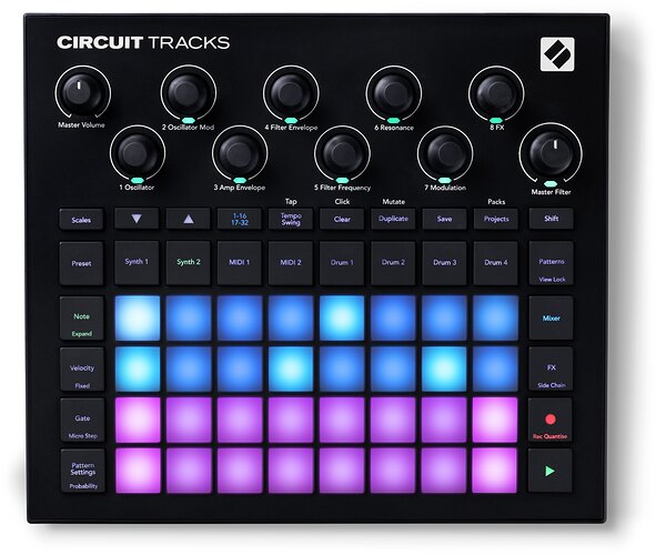 NOVATION+CIRCUIT+TRACKS