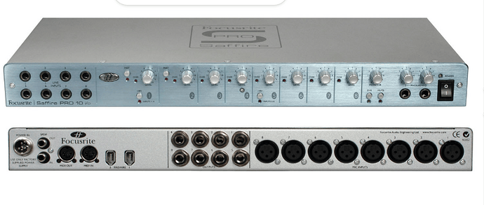 Focusrite Saffire PRO 26 io