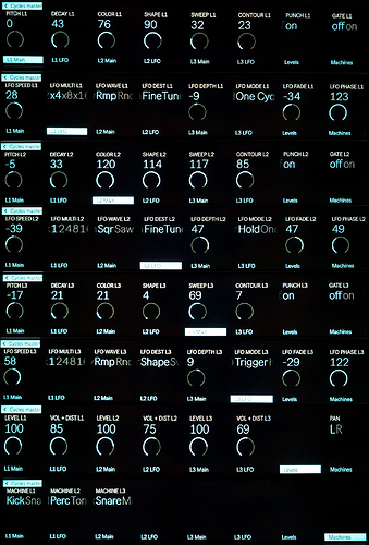 3 Layer 2 Part FM Drum Machine Push 2
