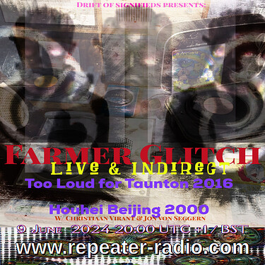 Farmer Glitch June 2024 flyer square