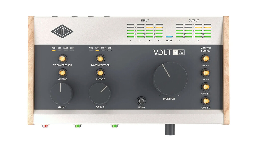 New Universal Audio Volt Interfaces - Other Gear - Elektronauts