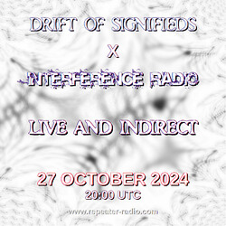 DoS x Interference Radio October 2024 flyer square