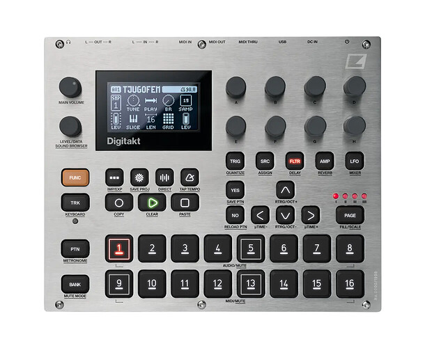 e25 digitakt - old buttons & knobs