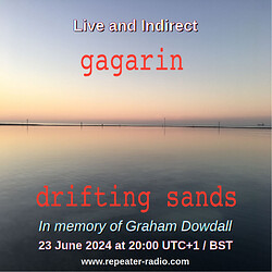 Gagarin rebroadcast June 2024 flyer square