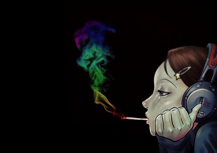 Smoke Rainbow