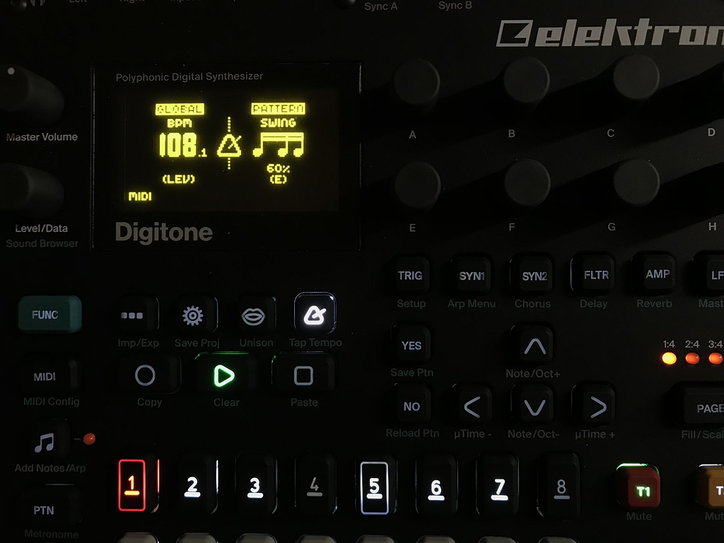 Digitone Midi/Realtime Transport Control - Digitone/Digitone Keys ...