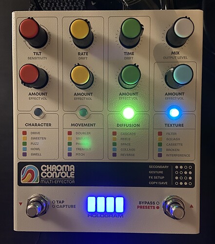 hologram chroma 美品 Hologram Electronics Chroma Console | Demo - YouTube