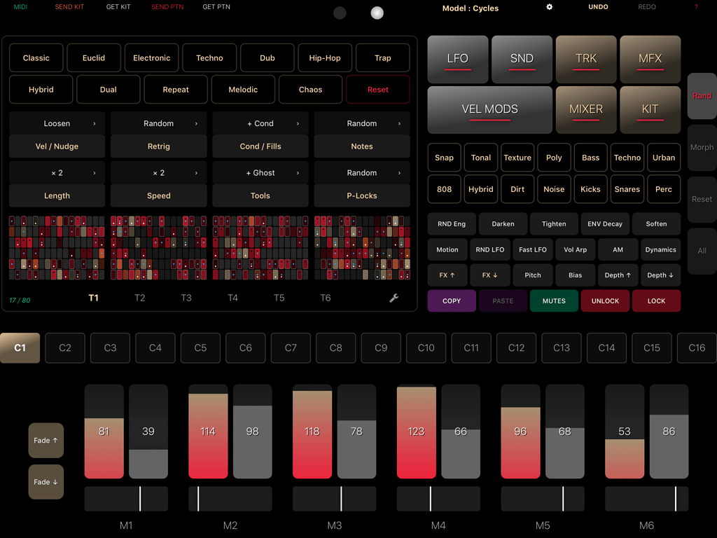 iOS] Tensor - Kit & Pattern Randomizer for the Model line