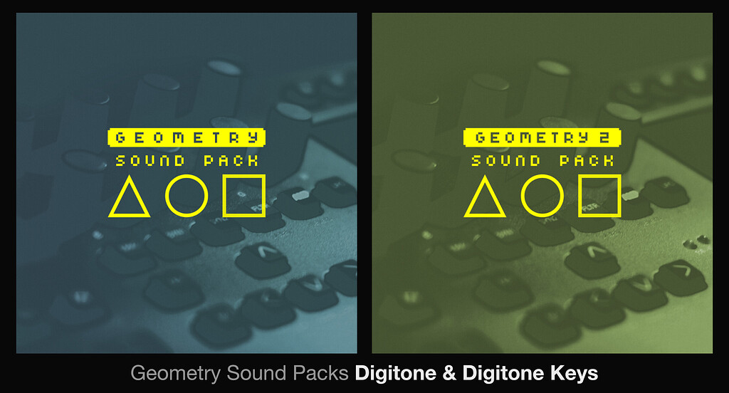 Geometry Sound Packs Digitone - Digitone/Digitone Keys - Elektronauts