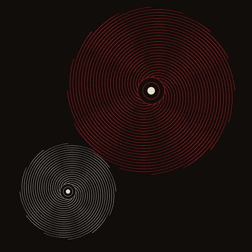 Poppy_Spiral_Black white