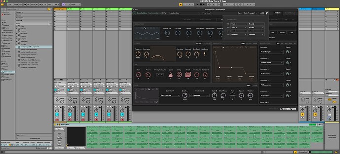 OB MOTU Only Test w A Keys