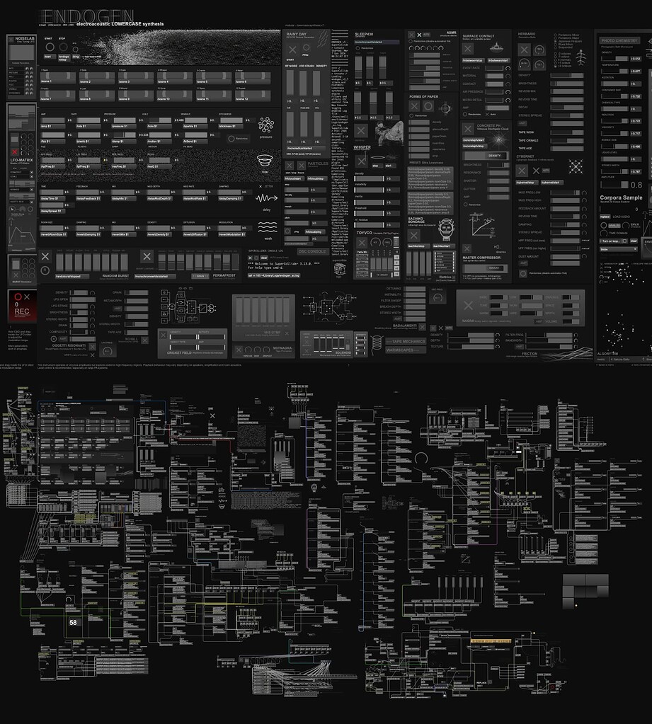 ENDOGEN ~ generative microsound environment for evolving soundscapes ...