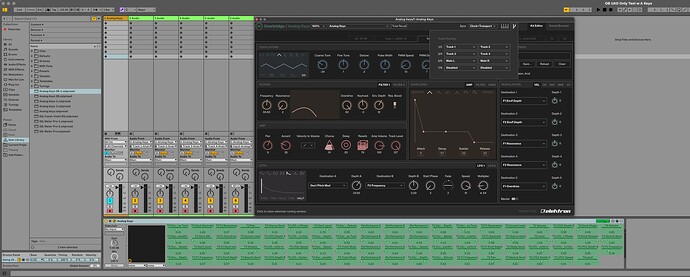 OB UAD Only Test w A Keys