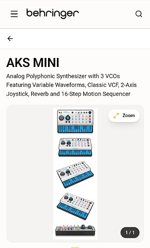 Behringer AKS Mini