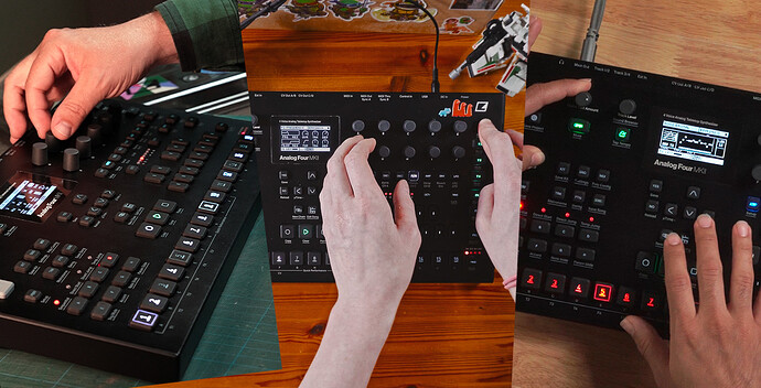 Analog Four OS 1-55 elektronauts