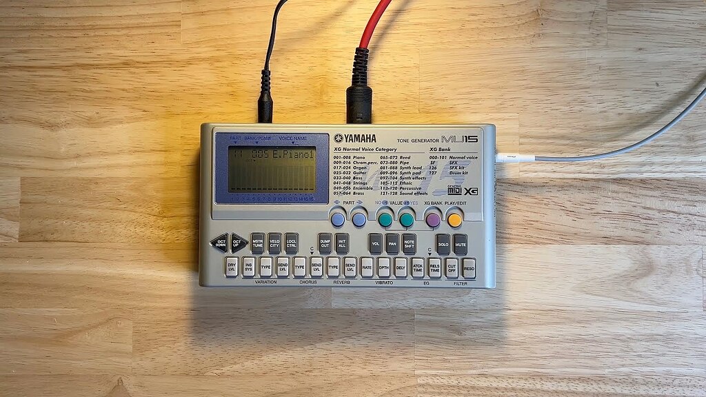 Yamaha MU15 Tone Generator - What's the catch? - Other Gear