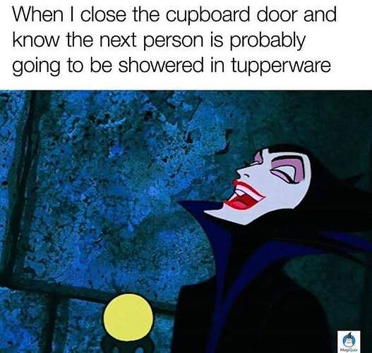 cupboard tupperware