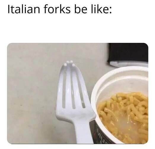 italian forks
