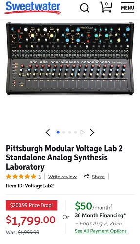 Sweetwater PM Voltage Lab 2