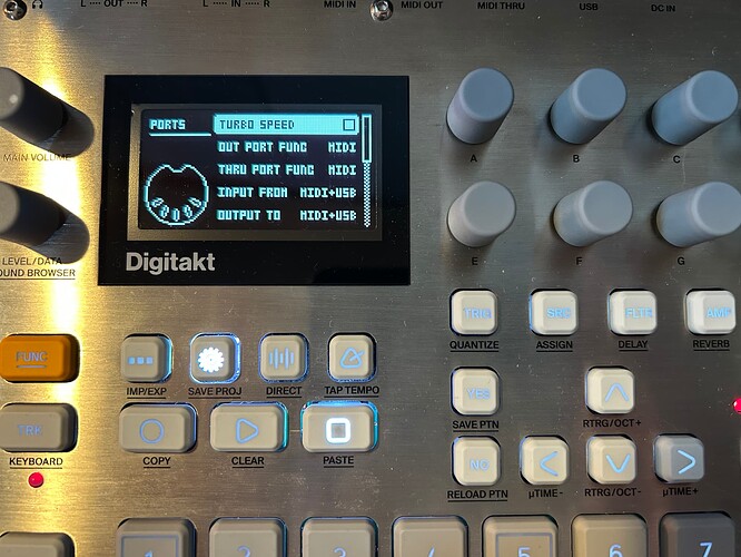 Setting up Digitakt II to trigger Vermona DRM1 MKIV - Digitakt