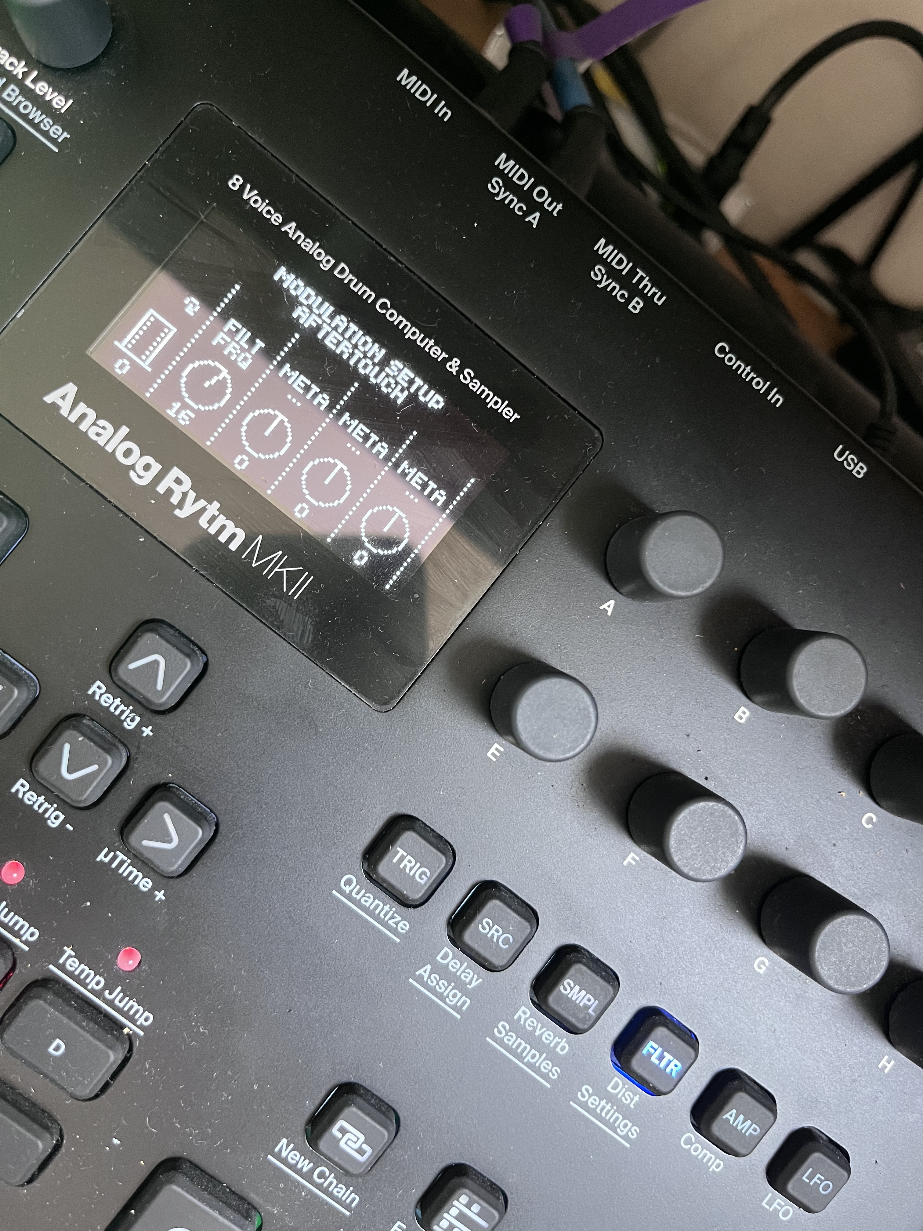 AR has buried Modulation options barely mentioned in the manual ...
