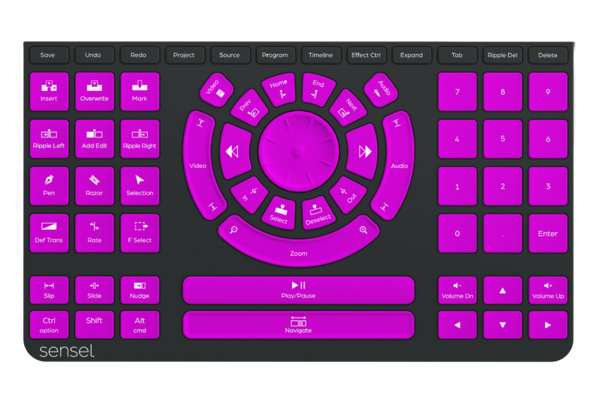 Sensel Video Editor Overlay
