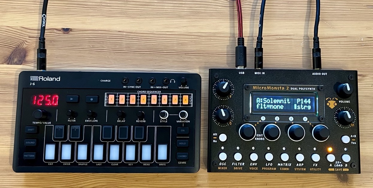 Roland AIRA Compact Series: T-8 beat, J-6 chord & E-4 voice