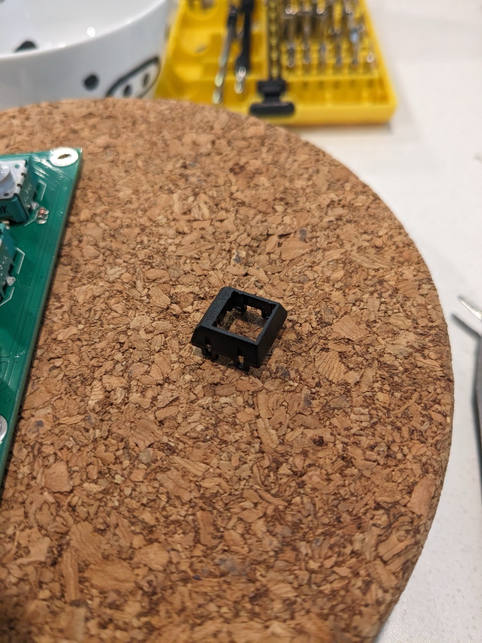 Managed to repair a flaky button on the Digitone (same type of