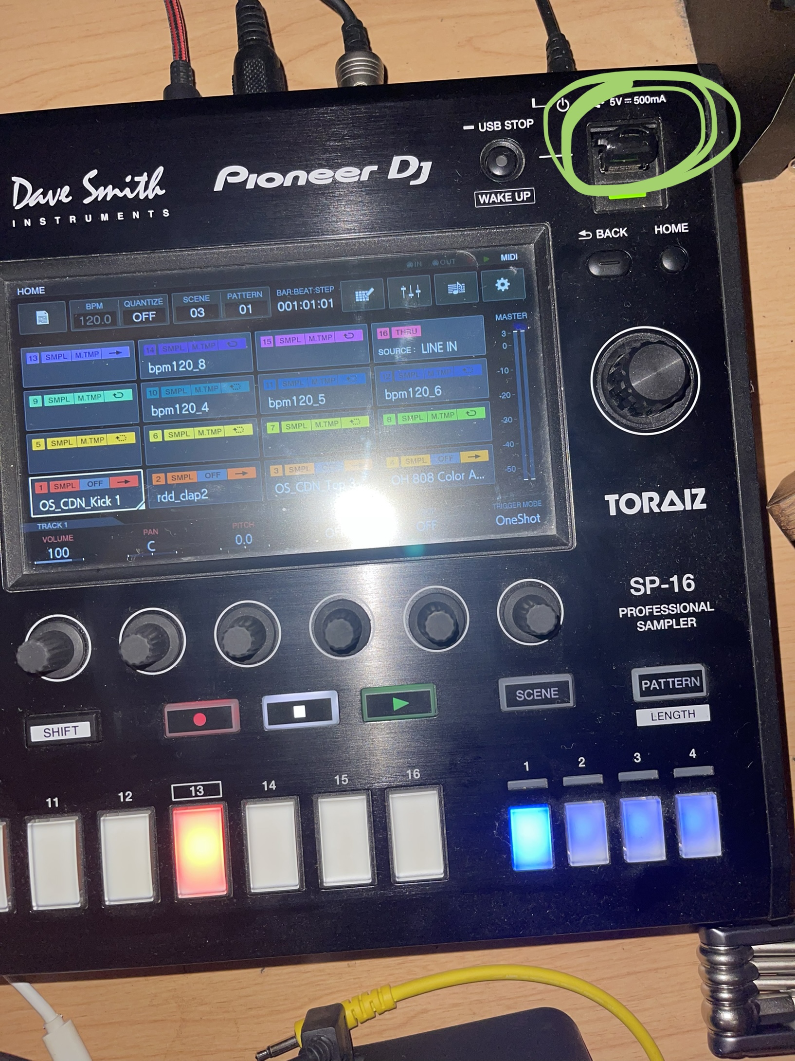 Pioneer DJ SP-16（Pioneer DJ Toraiz SP-16 Sampling