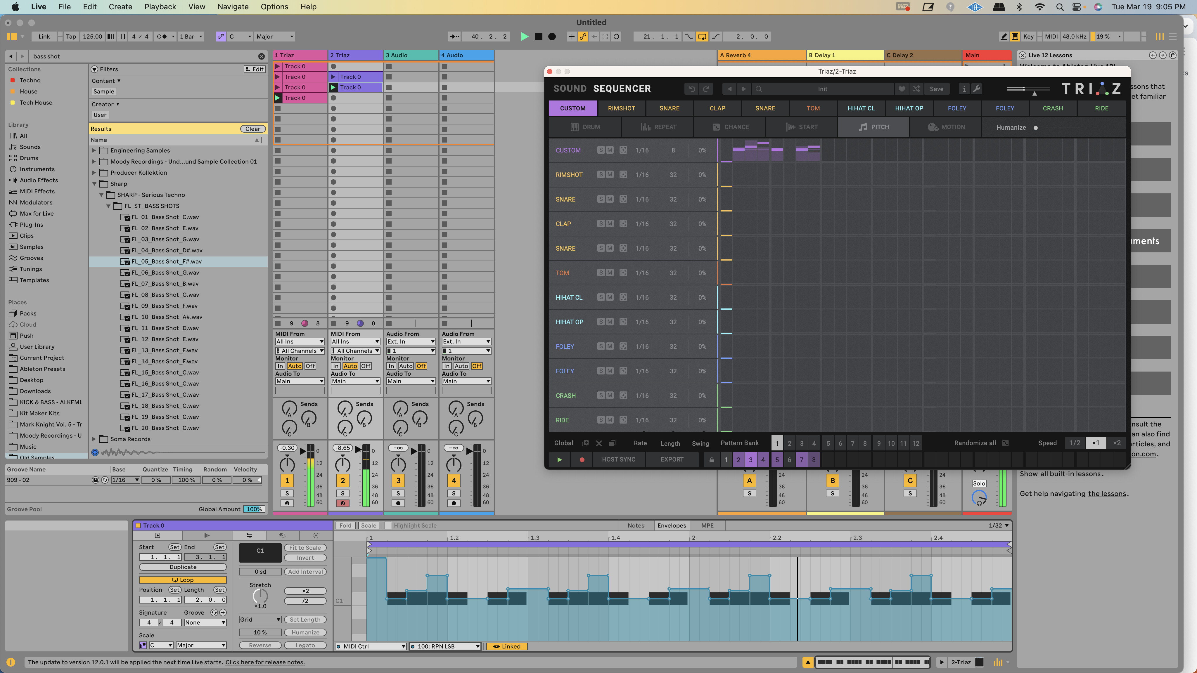 Triaz Native - Software Drum Machine - Page 7 - Other Gear