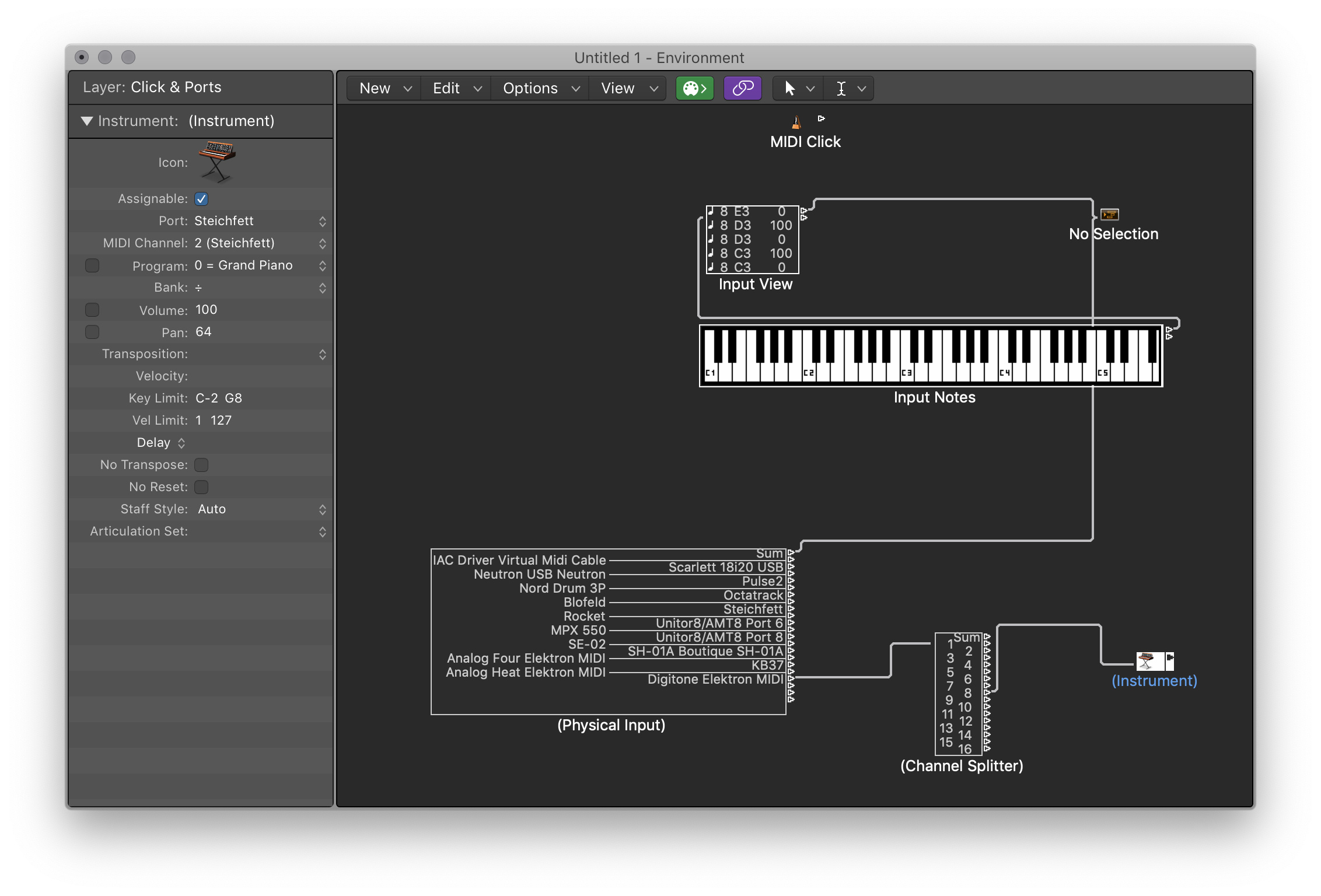 Overbridge MIDI in logic - Digitakt - Elektronauts