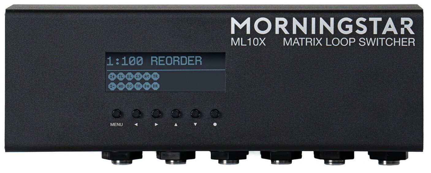 ギター MORNINGSTAR ML10X Morningstar ML10X matrix switcher - Other Gear - Elektronauts