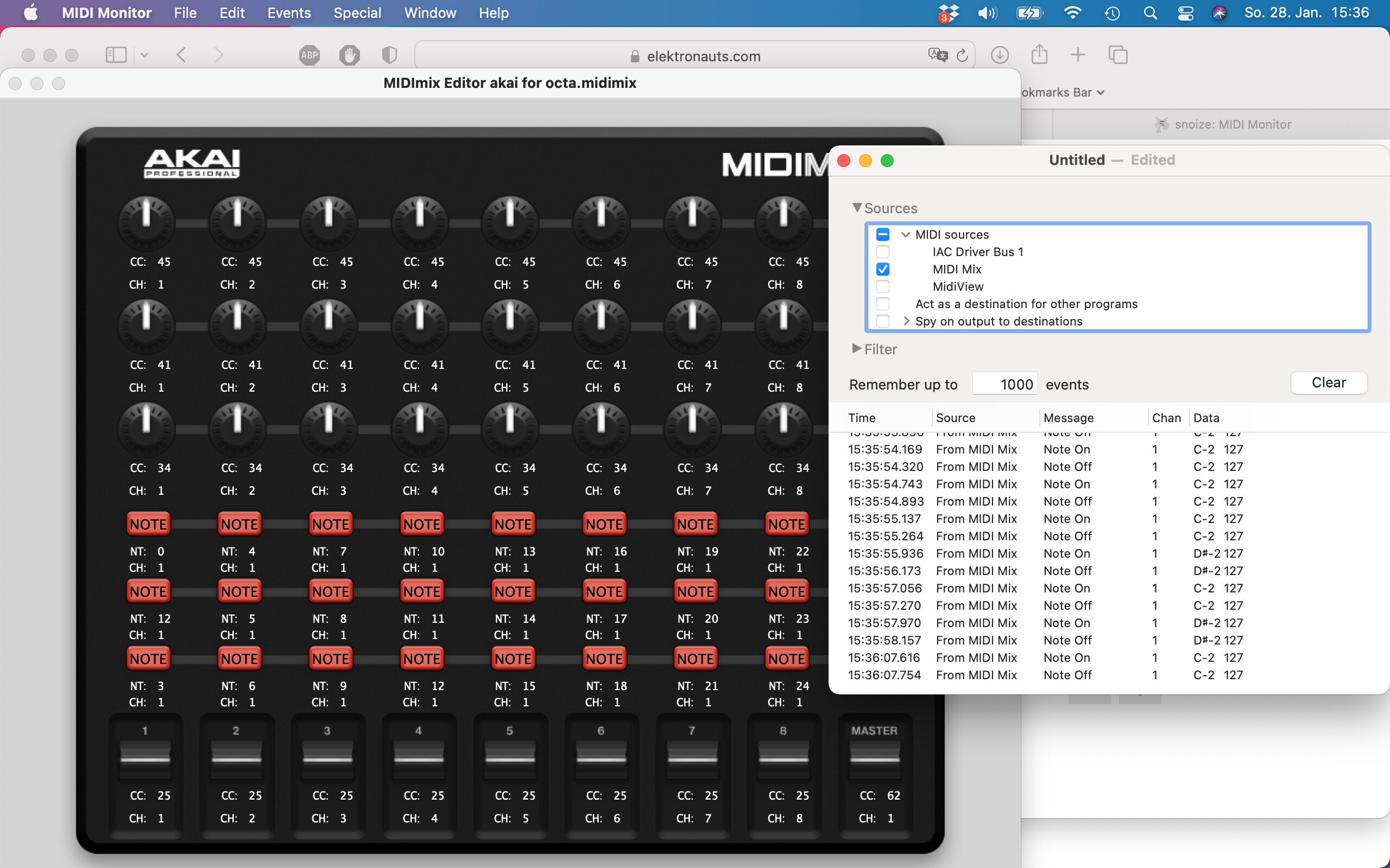 Muting tracks via midi cc with holding - Octatrack - Elektronauts