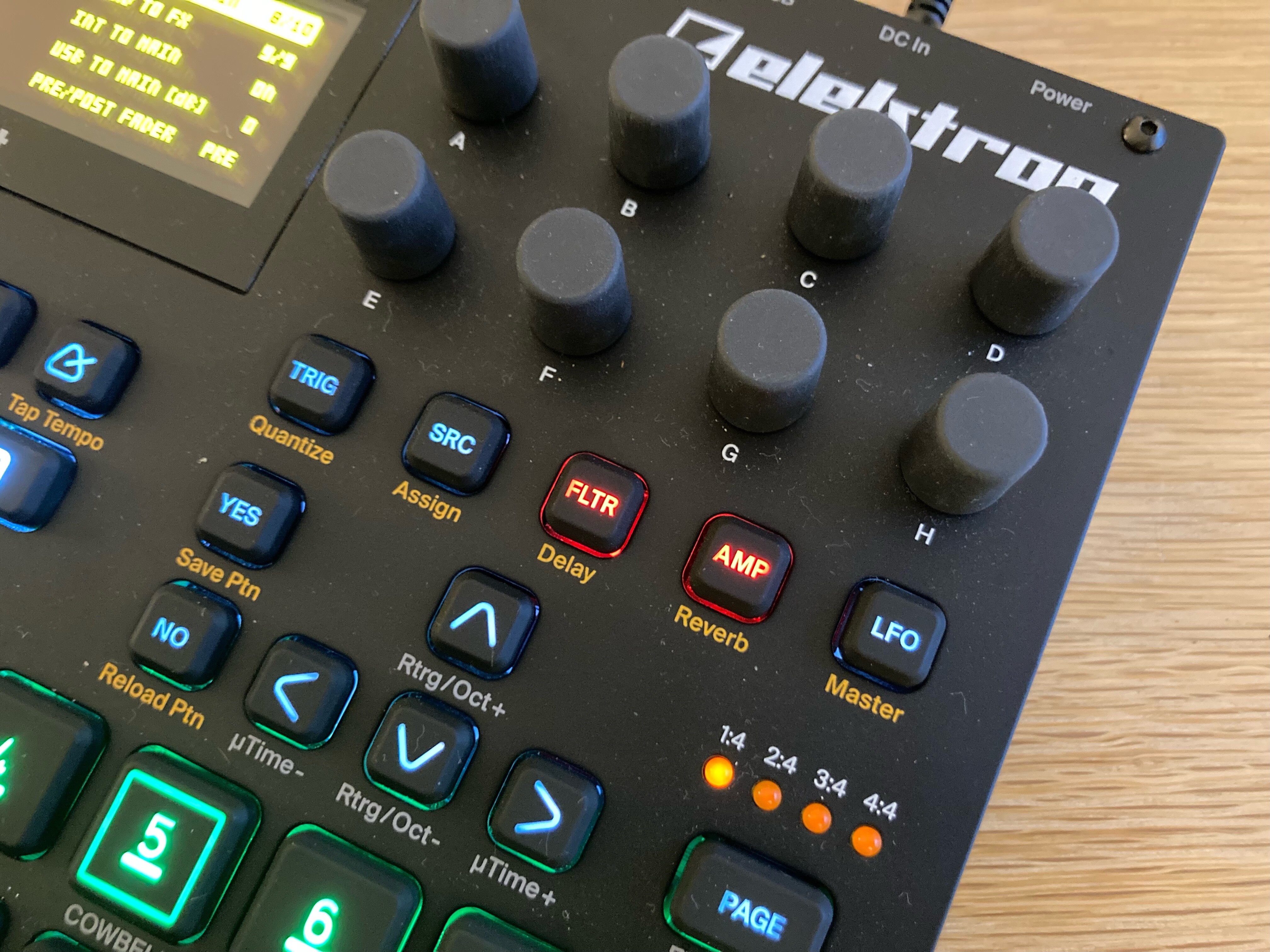 Reverb & Delay not working - Digitakt - Elektronauts