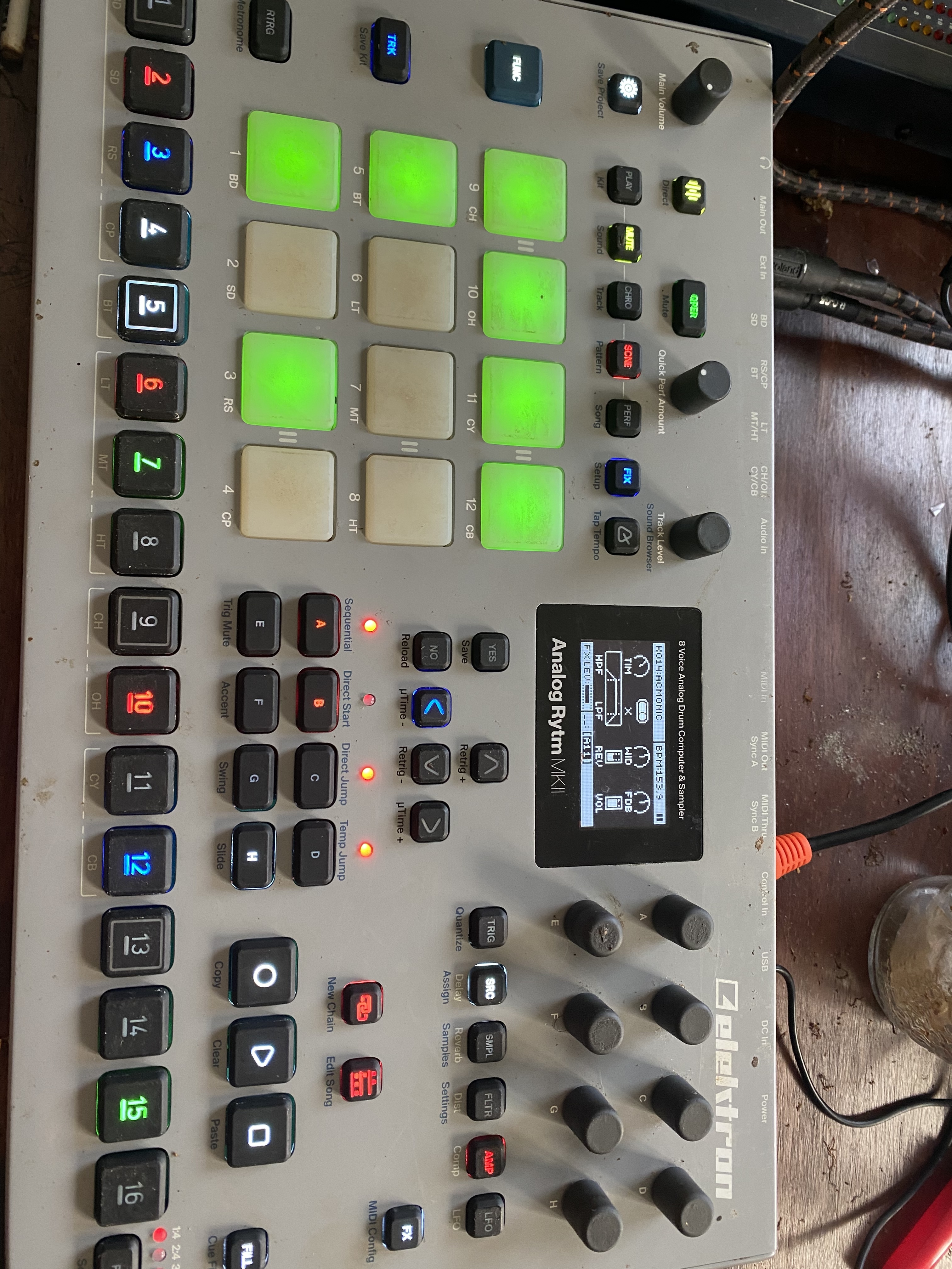 Analog rytm mk2 led broken - Elektron Gear - Elektronauts