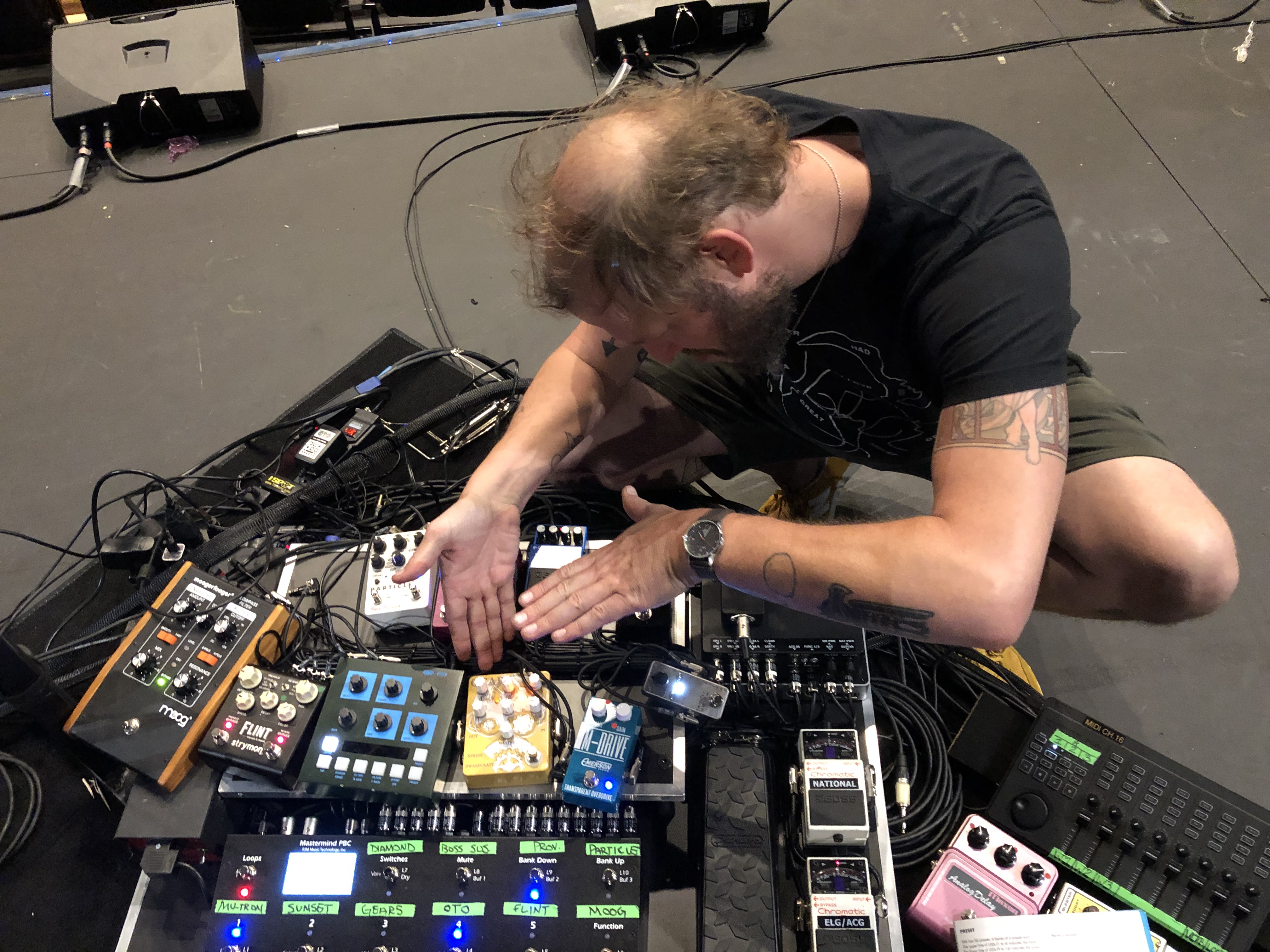 Swung through Bon Iver rehearsals yesterday - Other Gear
