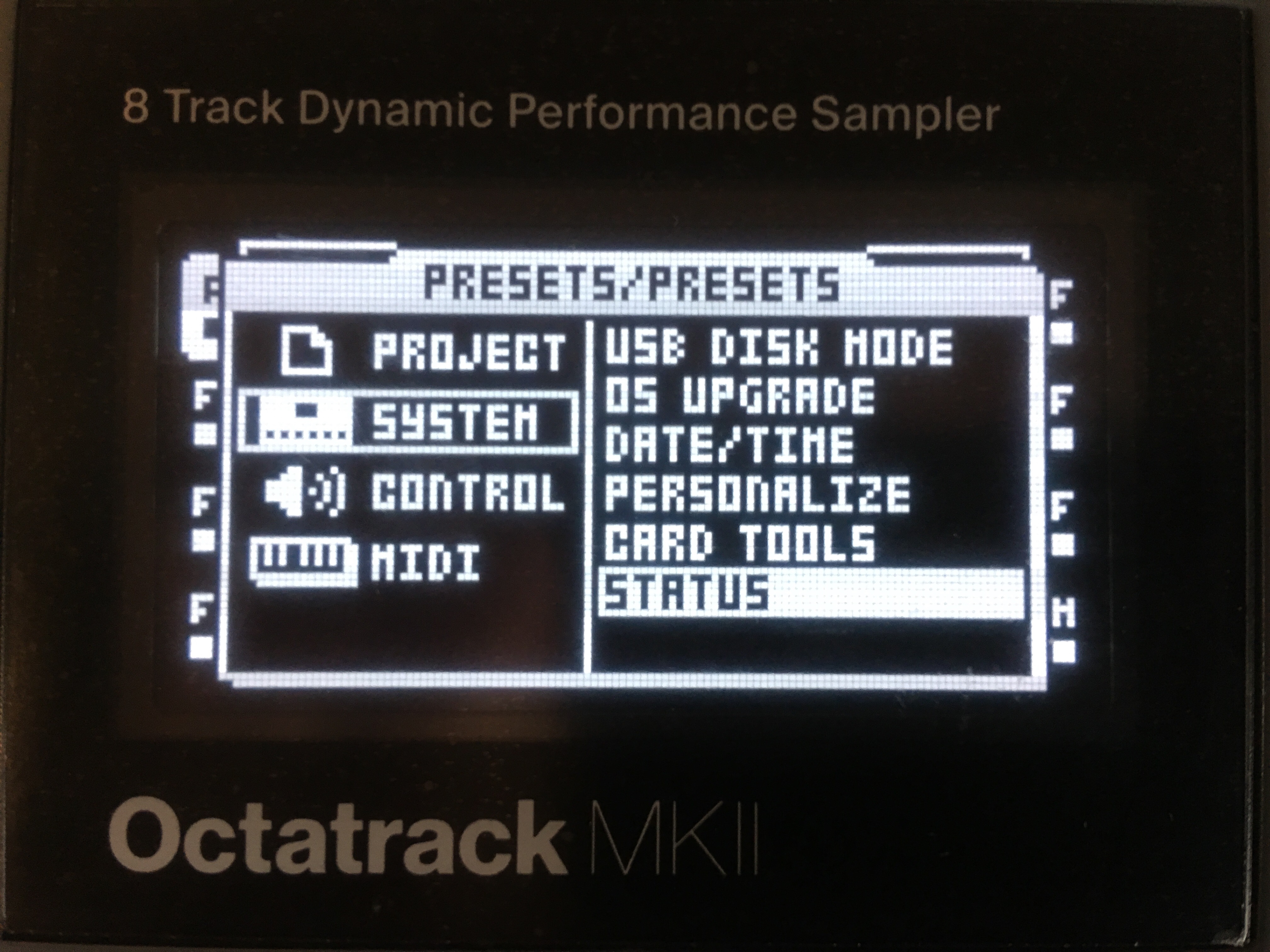 Octatrack MK2 problems (particularly the screen) - Page 5 - Octatrack -  Elektronauts