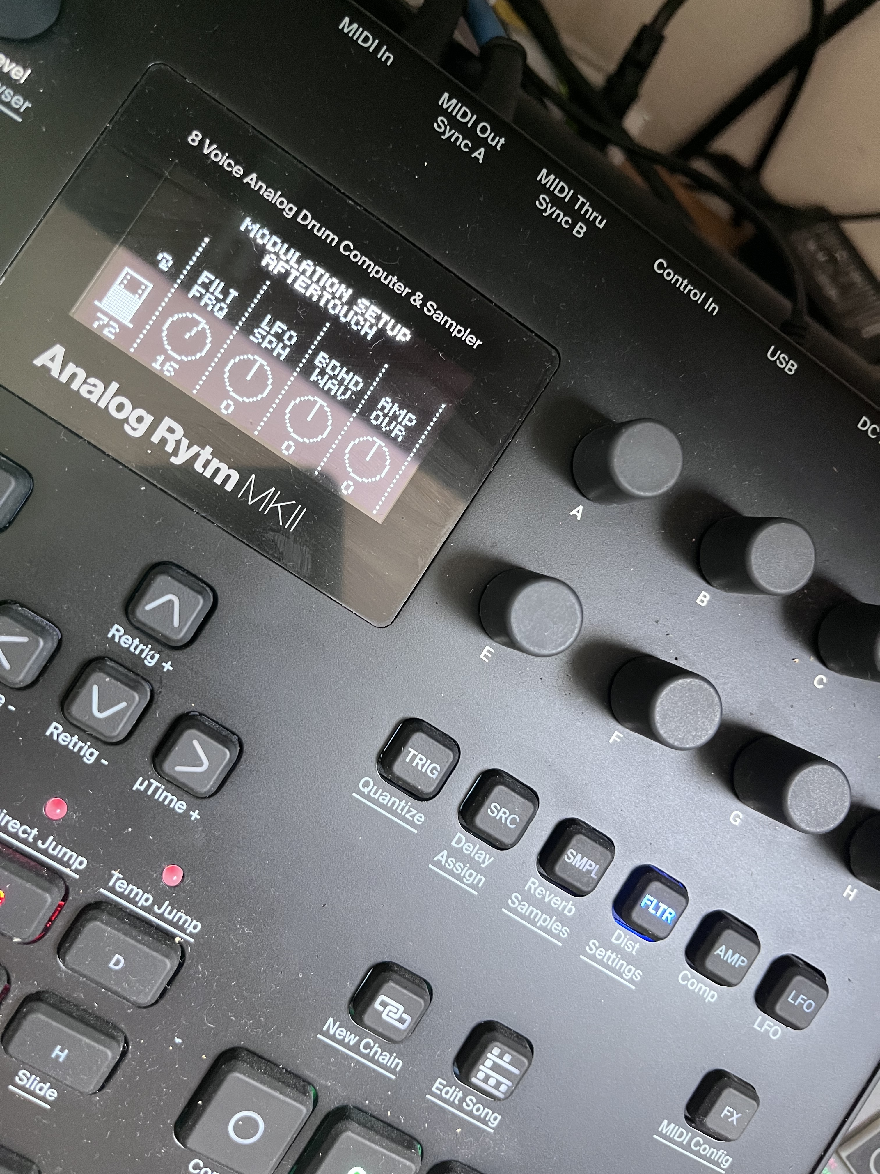 AR has buried Modulation options barely mentioned in the manual ...